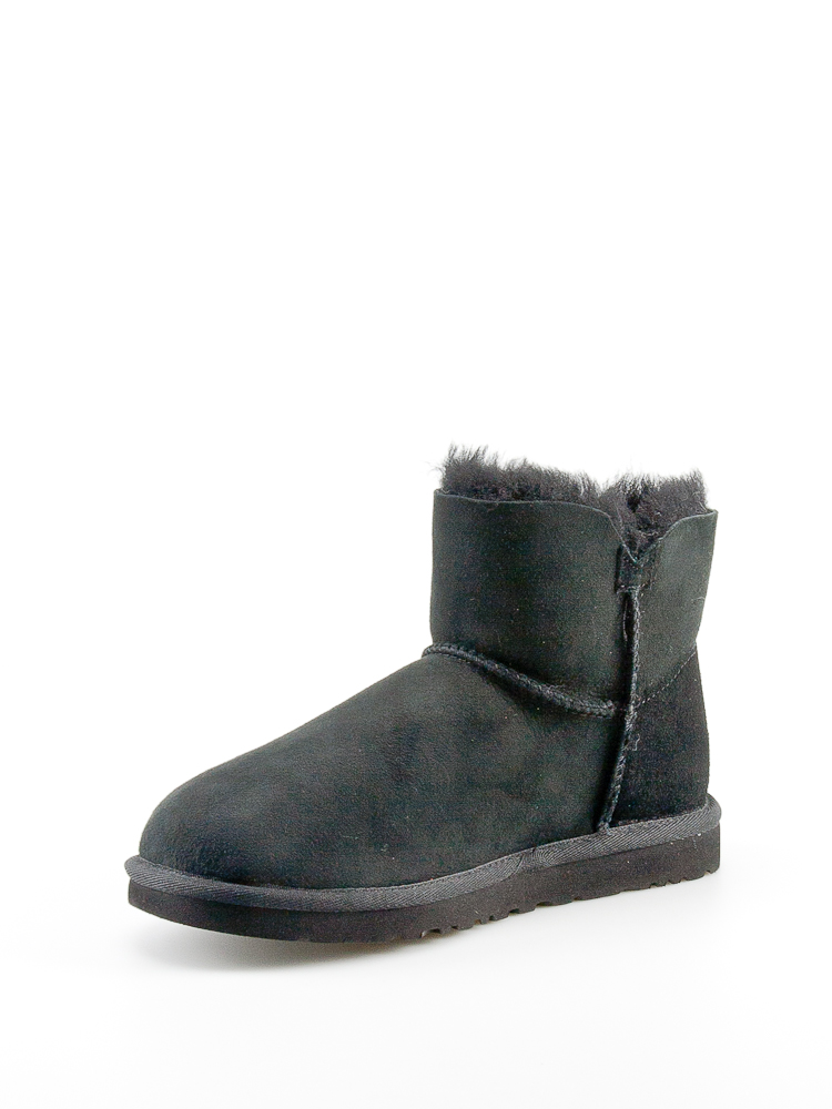 ugg boots bailey button schwarz