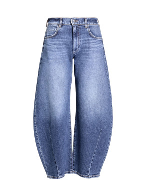 05 the o shape pants washed blue 26/32