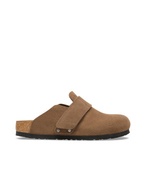 Loma suede sandals dark tea 