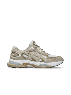 Gel-NYC 2.0 running sneaker white feather grey 
