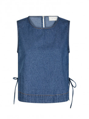 Svetlana denim top blue 