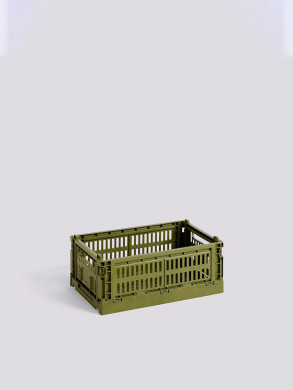 Colour crate S olive OS