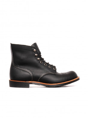 Iron ranger boots black 8
