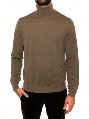 Mans knit pullover beige 