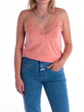 Linda top coral haze L