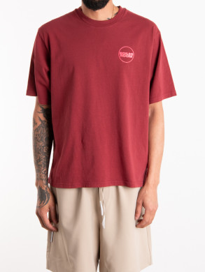 Core boiler room tee t-shirt oxblood 