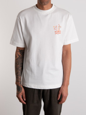 Bloom tee snow 