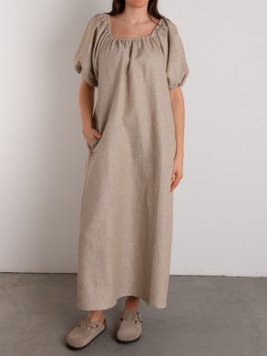 Palma dress sand 