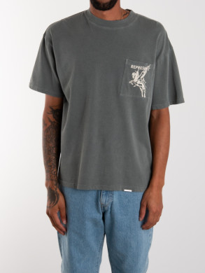Power and speed t-shirt olive 