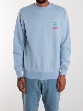 Afterwork society sweatshirt plain lt blue 