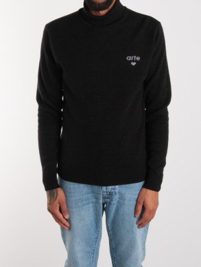 Turtleneck sweater black 