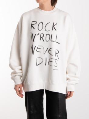 Miles sweatshirt rock n roll ivory 