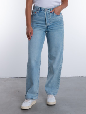 Ribcage straight ankle jeans middle road 31