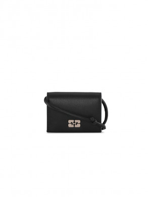 Ganni bou wallet black 