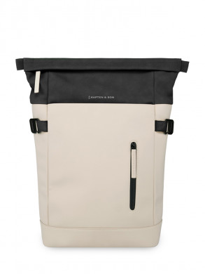 Aarhus backpack cream black 