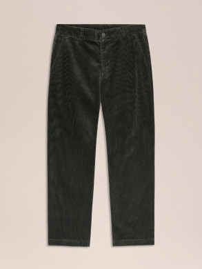Aden corduroy pants dark army 