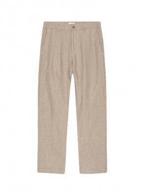 Aden linen chino greige 