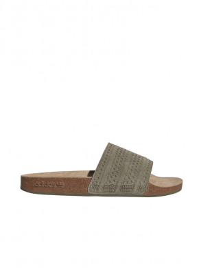 Adilette rs sandals green cork 