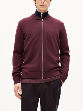 Agaamon cardigan dk cranberry 