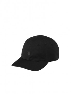 Madison logo cap all black 