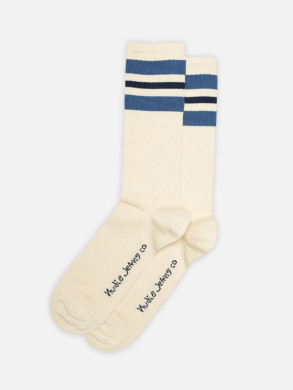 Amundsson sport socks off wht blue 