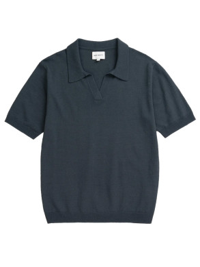 Anholt cotton paper polo graphite 