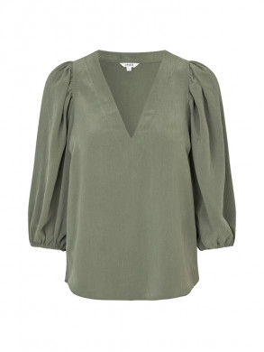 Antoni neveah blouse mosstone 