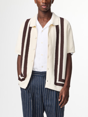 Ares knit shirt ivory 