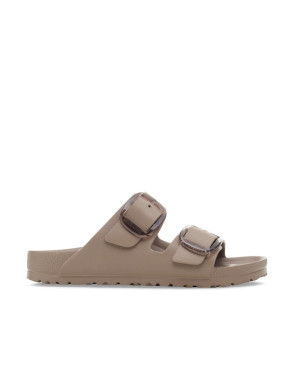 Arizona big buckle eva sandals gray taupe 