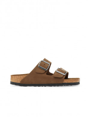 Arizona sf suede sandals dark tea 