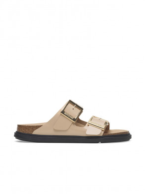 Arizona droplet buckle sandals new beige 
