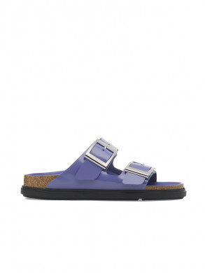 Arizona droplet buckle sandals purple dusk 