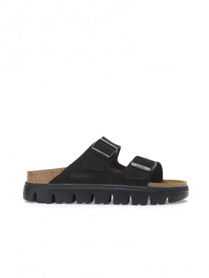 Arizona platform suede black 