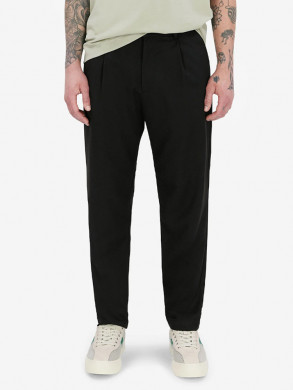 Arnason dobby structure chino black 36