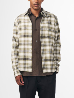 Arne 5166 shirt green check 