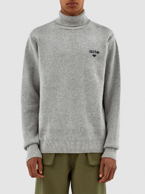 Turtleneck sweater grey 