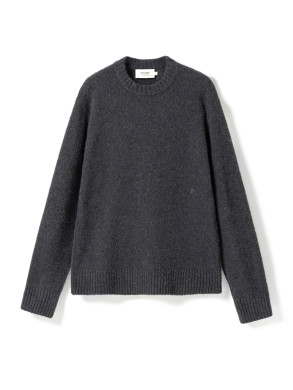 Assar pullover dk grey mel 