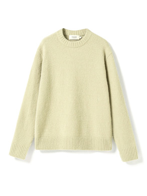 Assar pullover white moss 