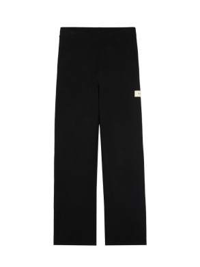Atelier knit trouser black 