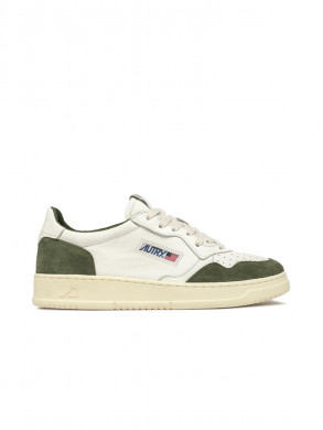 Medalist men sneaker suede white military 