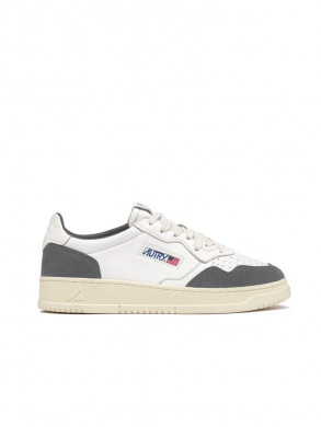 Medalist men sneaker goat white morel 