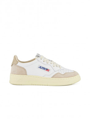 Medalist low suede white pepper 