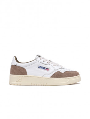 Medalist wmns sneaker suede white tobacco 
