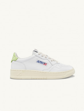 Medalist low wmns sneaker white snap green 
