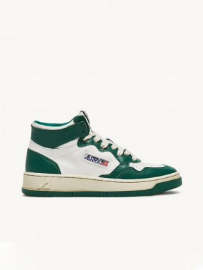 Medalist wmns mid sneaker bicolour green 