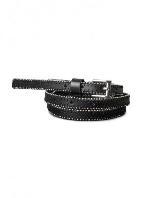 Avlon leather belt black S/M