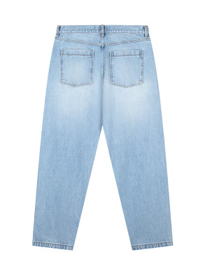 Basic jeans pants bleach 