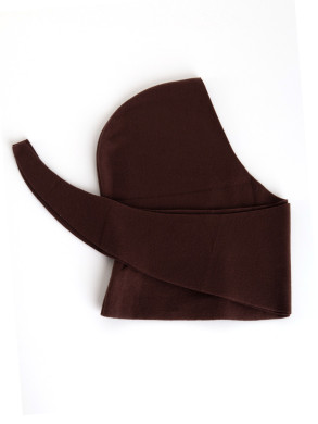 Balaclava dk brown 