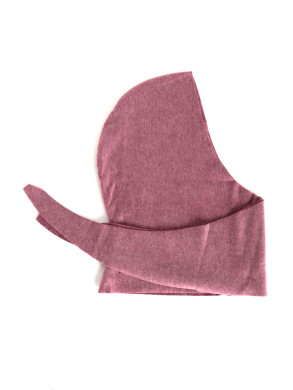 Balaclava burgundy melange 