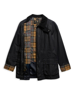 Barbour beadnell wax jacket ny91 navy 